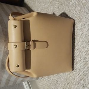 Beige Crossbody bag